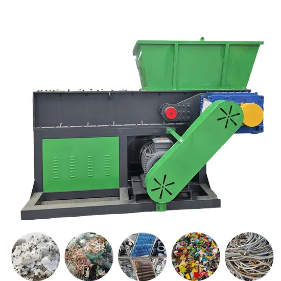 Plastic Bag Crushing Machine/Waste Film Crusher/ Plastic Film Shredder Machine/Woven Bag Crusher Machine, Single/Double Shaft Shredder